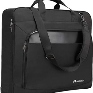 مودوكر حقيبة امتعة للملابس مع حزام كتف حمل البدلة معلقة حقائب ملابس للرجال والنساء للعمل والسفر