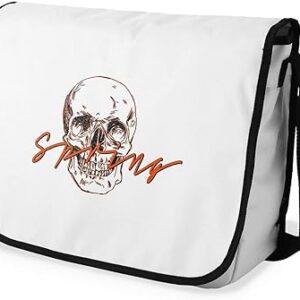 بوناميزون شنطة ماسنجر مدرسية مطبوعة رقميا للطلاب، شنطة كروس بودي وشنطة ساعي، شنطة كتف للمدرسة، العودة الى المدرسة، المقاس: 29 × 36 سم، ألوان متعددة