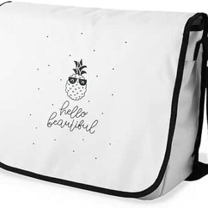 بوناميزون شنطة ماسنجر مدرسية مطبوعة رقميا للطلاب، شنطة كروس بودي وشنطة ساعي، شنطة كتف للمدرسة، العودة الى المدرسة، المقاس: 29 × 36 سم