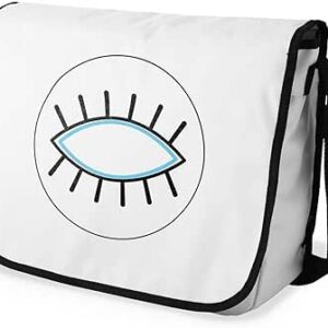 بوناميزون شنطة ماسنجر مدرسية مطبوعة رقميا للطلاب، شنطة كروس بودي وشنطة ساعي، شنطة كتف للمدرسة، العودة الى المدرسة، المقاس: 29 × 36 سم، ألوان متعددة