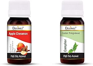 عطر تفاح القرفة + مبرّد الكافور من ديفانيز، 60 مل لكل عبوة