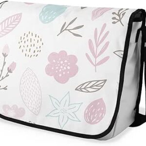 بوناميزون شنطة ماسنجر مدرسية مطبوعة رقميا للطلاب، شنطة كروس بودي وشنطة ساعي، شنطة كتف للمدرسة، العودة الى المدرسة، المقاس: 29 × 36 سم