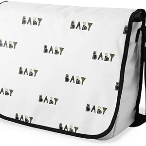 بوناميزون شنطة ماسنجر مدرسية مطبوعة رقميا للطلاب، شنطة كروس بودي وشنطة ساعي، شنطة كتف للمدرسة، العودة الى المدرسة، المقاس: 29 × 36 سم، ألوان متعددة