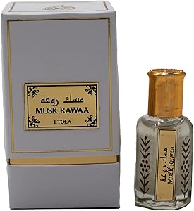 عباك الصهراء /القرن مسك رواء عطار - عطر زيت عطري غير كحولي للرجال والنساء 12 مل