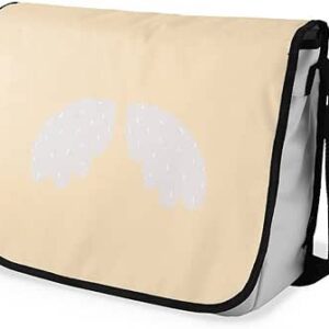 بوناميزون شنطة ماسنجر مدرسية مطبوعة رقميا للطلاب، شنطة كروس بودي وشنطة ساعي، شنطة كتف للمدرسة، العودة الى المدرسة، المقاس: 29 × 36 سم، ألوان متعددة