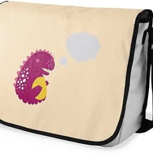 بوناميزون شنطة ماسنجر مدرسية مطبوعة رقميا للطلاب، شنطة كروس بودي وشنطة ساعي، شنطة كتف للمدرسة، العودة الى المدرسة، المقاس: 29 × 36 سم