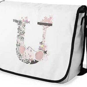 بوناميزون شنطة ماسنجر مدرسية مطبوعة رقميا للطلاب، شنطة كروس بودي وشنطة ساعي، شنطة كتف للمدرسة، العودة الى المدرسة، المقاس: 29 × 36 سم