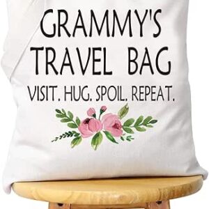دبليو سي جي اكس كيه او هدية عيد الأم جرامي هدية عيد ميلاد الجدة هدية عيد ميلاد هدية السفر حقيبة يد قماش للجرامي (حقيبة سفر جرامي), متعددة