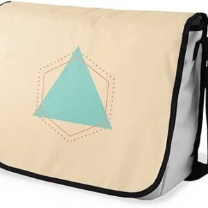 بوناميزون شنطة ماسنجر مدرسية مطبوعة رقميا للطلاب، شنطة كروس بودي وشنطة ساعي، شنطة كتف للمدرسة، العودة الى المدرسة، المقاس: 29 × 36 سم، ألوان متعددة