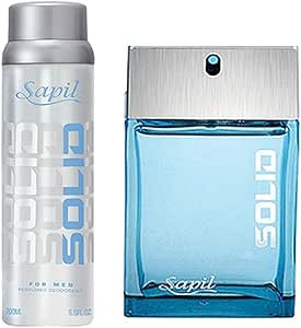 صندوق هدايا متين للرجال من سابلي (او دي تواليت 100 مل ومزيل عرق 150 مل.)