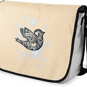 بوناميزون شنطة ماسنجر مدرسية مطبوعة رقميا للطلاب، شنطة كروس بودي وشنطة ساعي، شنطة كتف للمدرسة، العودة الى المدرسة، المقاس: 29 × 36 سم