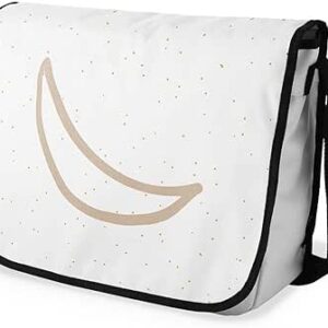 بوناميزون شنطة ماسنجر مدرسية مطبوعة رقميا للطلاب، شنطة كروس بودي وشنطة ساعي، شنطة كتف للمدرسة، العودة الى المدرسة، المقاس: 29 × 36 سم، ألوان متعددة