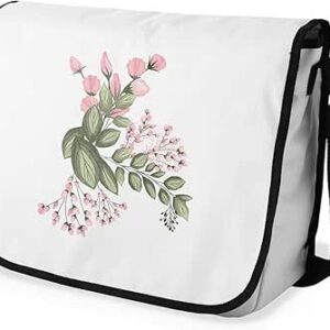 بوناميزون شنطة ماسنجر مدرسية مطبوعة رقميا للطلاب، شنطة كروس بودي وشنطة ساعي، شنطة كتف للمدرسة، العودة الى المدرسة، المقاس: 29 × 36 سم، ألوان متعددة