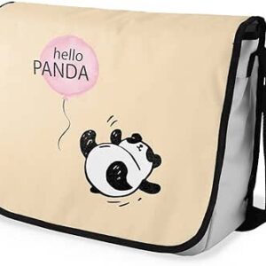 بوناميزون شنطة ماسنجر مدرسية مطبوعة رقميا للطلاب، شنطة كروس بودي وشنطة ساعي، شنطة كتف للمدرسة، العودة الى المدرسة، المقاس: 29 × 36 سم، ألوان متعددة