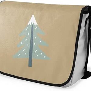 بوناميزون شنطة ماسنجر مدرسية مطبوعة رقميا للطلاب، شنطة كروس بودي وشنطة ساعي، شنطة كتف للمدرسة، العودة الى المدرسة، المقاس: 29 × 36 سم، ألوان متعددة