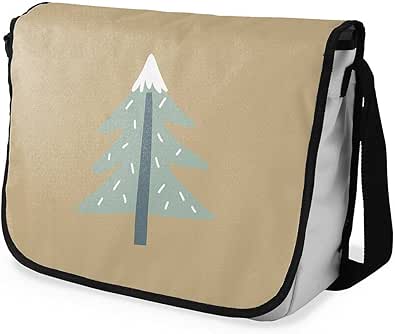 بوناميزون شنطة ماسنجر مدرسية مطبوعة رقميا للطلاب، شنطة كروس بودي وشنطة ساعي، شنطة كتف للمدرسة، العودة الى المدرسة، المقاس: 29 × 36 سم، ألوان متعددة