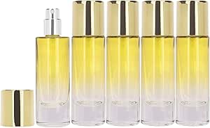 زجاجة رذاذ للعطور مريحة للعطر بجيب للاستخدام المنزلي (اللون: أصفر) من جلانجج