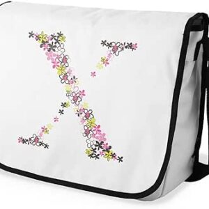 بوناميزون شنطة ماسنجر مدرسية مطبوعة رقميا للطلاب، شنطة كروس بودي وشنطة ساعي، شنطة كتف للمدرسة، العودة الى المدرسة، المقاس: 29 × 36 سم، ألوان متعددة