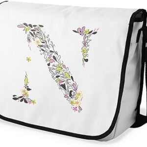 بوناميزون شنطة ماسنجر مدرسية مطبوعة رقميا للطلاب، شنطة كروس بودي وشنطة ساعي، شنطة كتف للمدرسة، العودة الى المدرسة، المقاس: 29 × 36 سم