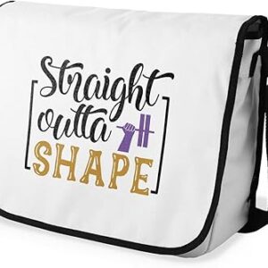 بوناميزون شنطة ماسنجر مدرسية مطبوعة رقميا للطلاب، شنطة كروس بودي وشنطة ساعي، شنطة كتف للمدرسة، العودة الى المدرسة، المقاس: 29 × 36 سم، ألوان متعددة