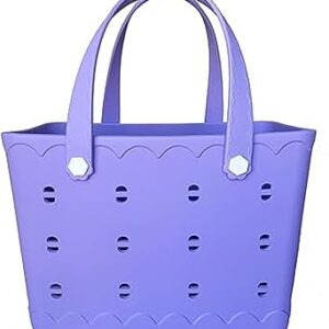 شنطة شاطئ مطاطية مقاومة للماء ومتينة من مونسوسيو، شنطة توت مطاطية عصرية للرياضات الشاطئية وحمام السباحة