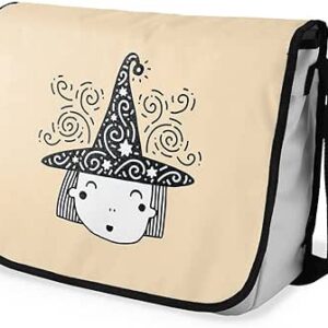 بوناميزون شنطة ماسنجر مدرسية مطبوعة رقميا للطلاب، شنطة كروس بودي وشنطة ساعي، شنطة كتف للمدرسة، العودة الى المدرسة، المقاس: 29 × 36 سم، ألوان متعددة