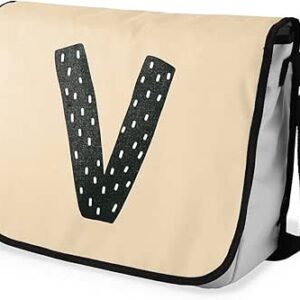 بوناميزون شنطة ماسنجر مدرسية مطبوعة رقميا للطلاب، شنطة كروس بودي وشنطة ساعي، شنطة كتف للمدرسة، العودة الى المدرسة، المقاس: 29 × 36 سم، ألوان متعددة