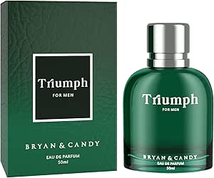 عطر تريامف من برايان آند كاندي، توازن مثالي بين عصير الكمثرى والأناناس والهيل والفانيليا في عطر يدوم طويلا 50 مل، للذكر