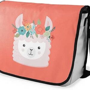 بوناميزون شنطة ماسنجر مدرسية مطبوعة رقميا للطلاب، شنطة كروس بودي وشنطة ساعي، شنطة كتف للمدرسة، العودة الى المدرسة، المقاس: 29 × 36 سم