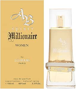 عطر بخاخ ايه بي سبيريت مليونيراو دي بارفان للنساء بمقاس 3.3 اونصة / 100 مل من لوماني