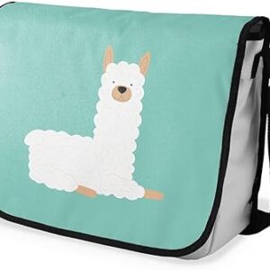 بوناميزون شنطة ماسنجر مدرسية مطبوعة رقميا للطلاب، شنطة كروس بودي وشنطة ساعي، شنطة كتف للمدرسة، العودة الى المدرسة، المقاس: 29 × 36 سم، ألوان متعددة