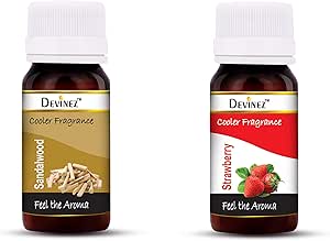 عطر خشب الصندل + رائحة الفراولة المبردة، 60 مل لكل منهما من ديفانيز