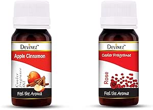 عطر أبل القرفة + مبرد ورد من شركة ديفانيز، 60 مل لكل عبوة