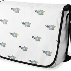 بوناميزون شنطة ماسنجر مدرسية مطبوعة رقميا للطلاب، شنطة كروس بودي وشنطة ساعي، شنطة كتف للمدرسة، العودة الى المدرسة، المقاس: 29 × 36 سم