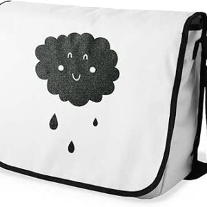 بوناميزون شنطة ماسنجر مدرسية مطبوعة رقميا للطلاب، شنطة كروس بودي وشنطة ساعي، شنطة كتف للمدرسة، العودة الى المدرسة، المقاس: 29 × 36 سم، ألوان متعددة