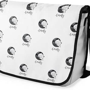 بوناميزون شنطة ماسنجر مدرسية مطبوعة رقميا للطلاب، شنطة كروس بودي وشنطة ساعي، شنطة كتف للمدرسة، العودة الى المدرسة، المقاس: 29 × 36 سم