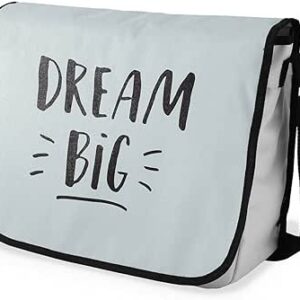 بوناميزون شنطة ماسنجر مدرسية مطبوعة رقميا للطلاب، شنطة كروس بودي وشنطة ساعي، شنطة كتف للمدرسة، العودة الى المدرسة، المقاس: 29 × 36 سم