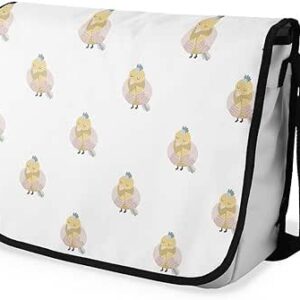 بوناميزون شنطة ماسنجر مدرسية مطبوعة رقميا للطلاب، شنطة كروس بودي وشنطة ساعي، شنطة كتف للمدرسة، العودة الى المدرسة، المقاس: 29 × 36 سم، ألوان متعددة