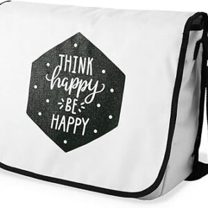 بوناميزون شنطة ماسنجر مدرسية مطبوعة رقميا للطلاب، شنطة كروس بودي وشنطة ساعي، شنطة كتف للمدرسة، العودة الى المدرسة، المقاس: 29 × 36 سم