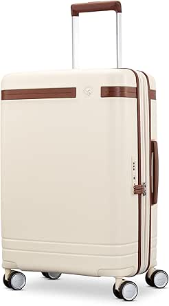 حقيبة سفر قابلة للتوسيع بجوانب صلبة مع عجلات دوارة من سامسونايت فيرتوسا، بولي كربونات (PC)