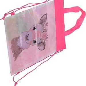 شنطة يد كبيرة السعة لتخزين ادوات المنزل مع قلم مثقاب برباط، لوح حفر لاصق لاعياد الميلاد للعائلة والاصدقاء وادوات الهدايا (اللون: Aa805، المقاس: 32 × 10 × 3 سم)