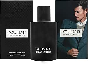 عطر اومبري ليذر للرجال من يومار كوليكشن، موديل 070088، 100 مل