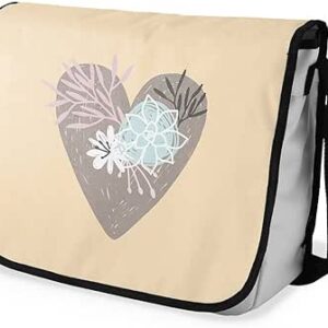 بوناميزون شنطة ماسنجر مدرسية مطبوعة رقميا للطلاب، شنطة كروس بودي وشنطة ساعي، شنطة كتف للمدرسة، العودة الى المدرسة، المقاس: 29 × 36 سم، ألوان متعددة