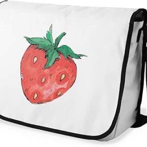 بوناميزون شنطة ماسنجر مدرسية مطبوعة رقميا للطلاب، شنطة كروس بودي وشنطة ساعي، شنطة كتف للمدرسة، العودة الى المدرسة، المقاس: 29 × 36 سم، ألوان متعددة