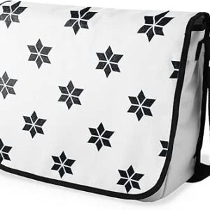 بوناميزون شنطة ماسنجر مدرسية مطبوعة رقميا للطلاب، شنطة كروس بودي وشنطة ساعي، شنطة كتف للمدرسة، العودة الى المدرسة، المقاس: 29 × 36 سم، ألوان متعددة