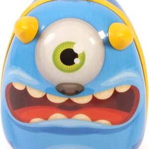 عربة اطفال باير شيك 2000 باونسي 395-50 بتصميم وحش ثلاثي الابعاد، شنطة امتعة للاطفال، 40 سم، 12 لتر، مونستر، بوليستر