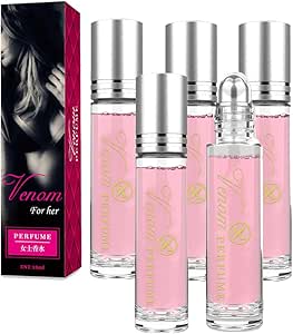 عطر جذاب يحث على الجذب في زجاجة، عطر لطيف يحث على الجذب في زجاجة، يعزز الجاذبية الطبيعية، عطر فيرمون يدوم طويلا (5 زجاجات)