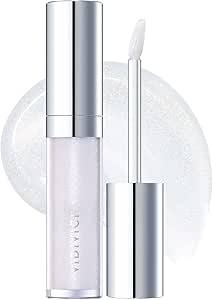 فيديفيسي زيت شفاه ميلينيال رقم 02 لومينيشن - ملمع شفاه غير لاصق للشفاه المرطبة والكثيفة - مكياج شفاه لامع شفاف لافندر ازرق لامع، 0.12 اونصة سائلة