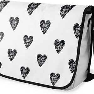 بوناميزون شنطة ماسنجر مدرسية مطبوعة رقميا للطلاب، شنطة كروس بودي وشنطة ساعي، شنطة كتف للمدرسة، العودة الى المدرسة، المقاس: 29 × 36 سم