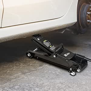 رافعة ارضية بعجلات، رافعة عربة منخفضة 2.5 طن رافعة هيدروليكية سريعة الرفع رافعة هيدروليكية، اداة رفع ارضية، رافعة ارضية شديدة التحمل من الستيل على عجلات مع دعامة للعجلات